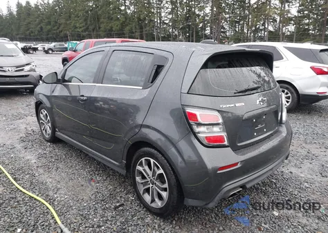2018 Chevrolet Sonic Lt Auto from USA, damaged, VIN 1G1JD6SB3J4135065